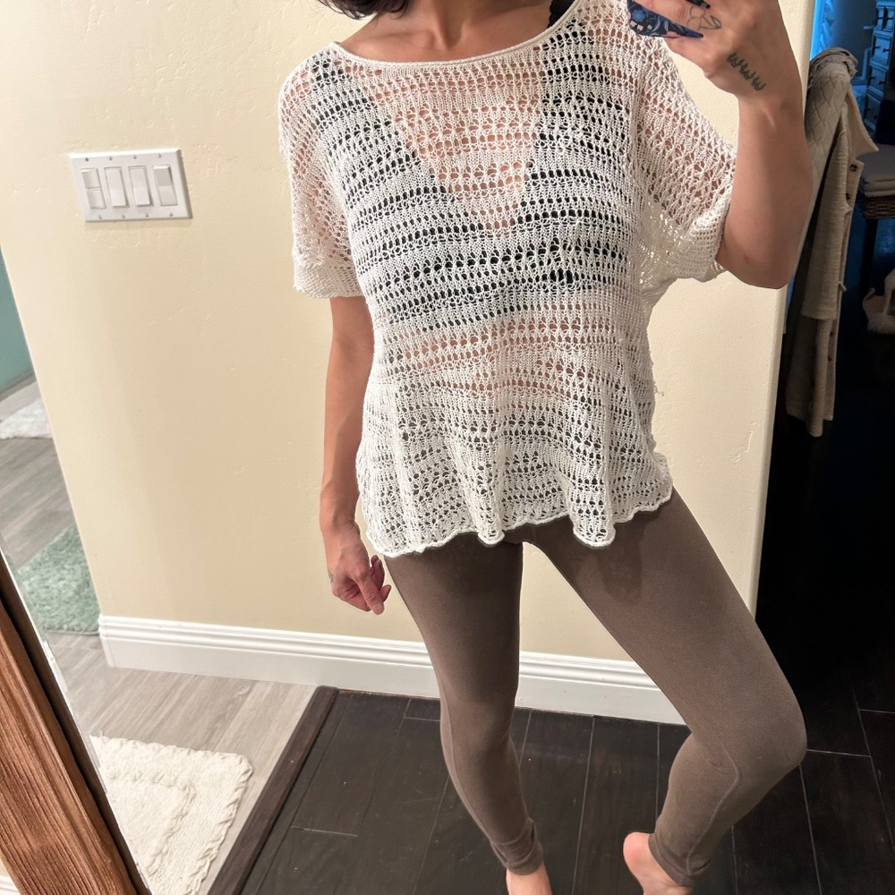 Tommy Bahamas Crochet Top